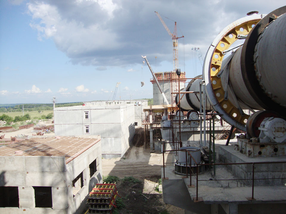 Russian Volga 2500t cement production line